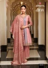 Deva By Rangoon Organza Jacquard Kurti With Bottom Dupatta